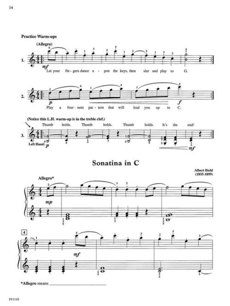 Piano Sonatinas - Book One